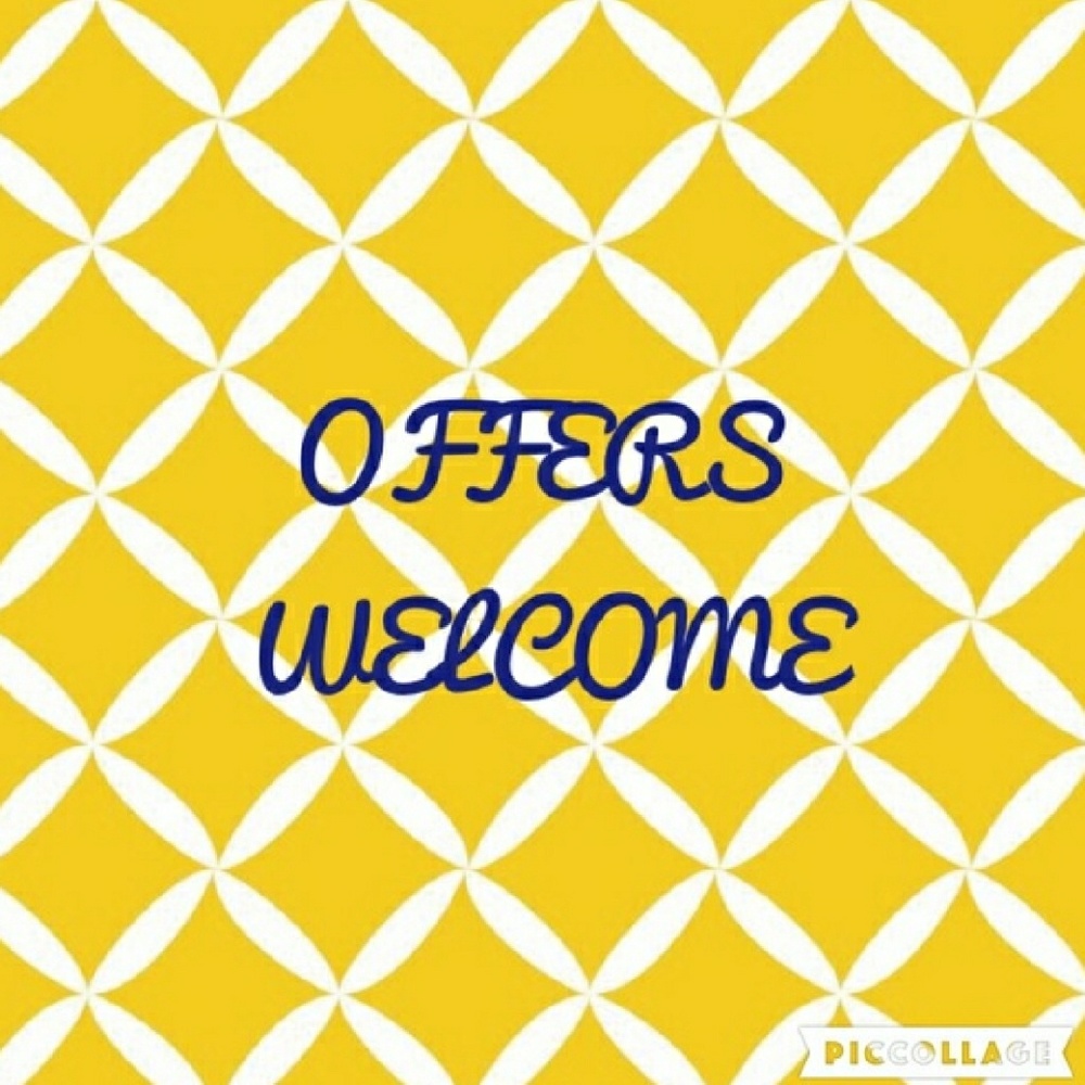 All offers Welcomed